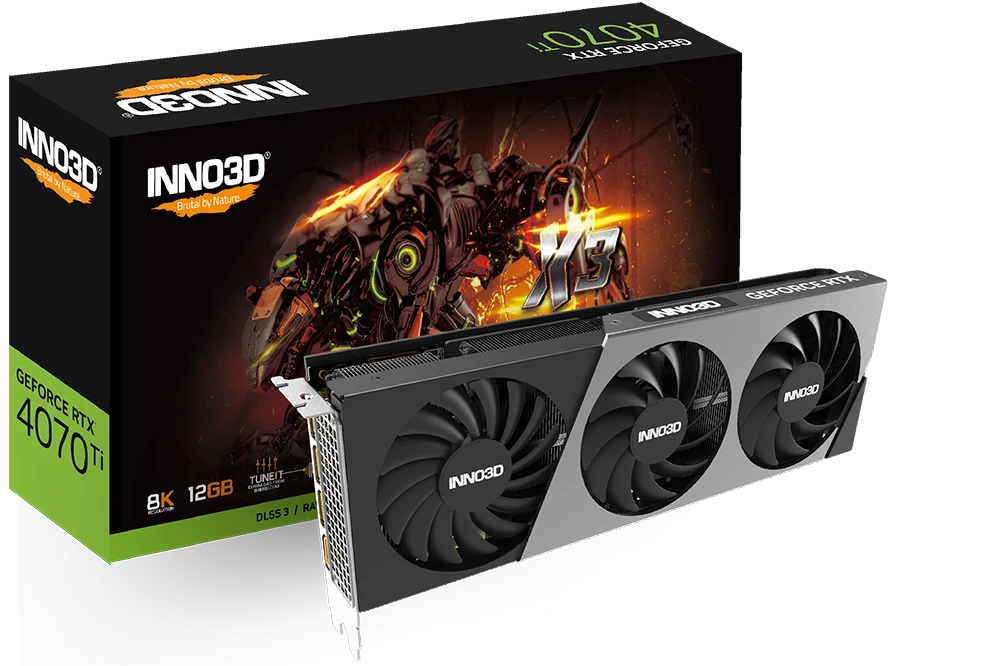 INNO3D GeForce RTX 4070 Ti X3